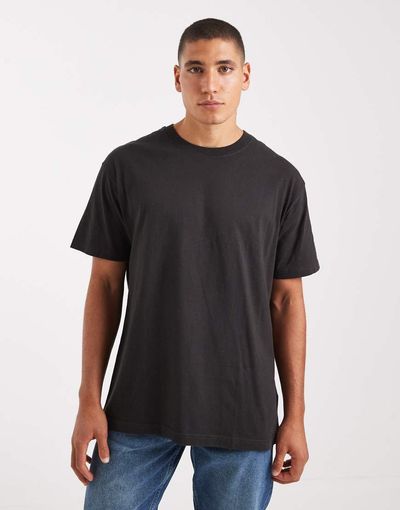 Cotton On Cotton On loose fit T-shirt in washed black