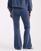 Cotton On Cotton On low rise boot cut sweatpants in indigo dye - part of a set-Blue - 4