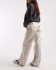 Cotton On Cotton On low rise cargo pants in taupe-Neutral - 4
