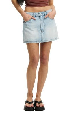 Cotton On Cotton On Low Rise Denim Miniskirt