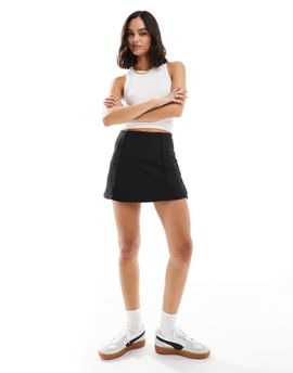 Cotton On Cotton On low rise mini skirt in black