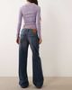 Cotton On Cotton On low rise straight jean in boderline blue - 2