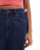 Cotton On Cotton On lyocell wide leg denim jorts in blue rinse - 4