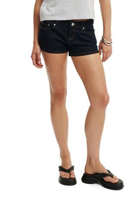 Cotton On Cotton On Micro Low Rise Denim Shorts
