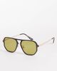 Cotton On Cotton On Mikayla aviator sunglasses in tort-Brown - 1