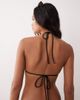 Cotton On Cotton On mini triangle bikini top in black - 2