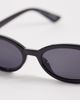 Cotton On Cotton On Ophelia oval sunglasses in black - 2