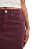 Cotton On Cotton On original denim mini skirt in berry-Purple - 4
