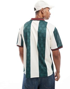 Cotton On Cotton On oversized sporty polo with Mexico graphic-Multi