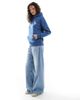 Cotton On Cotton On plush premium wellness hoodie in navy - 3