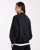 Cotton On Cotton On plush zip up bomber jacket in black - 4