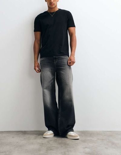 Cotton On Cotton On relaxed baggy jeans in washed black