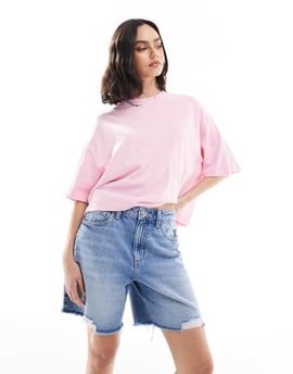 Cotton On Cotton On relaxed denim shorts in saltwater blue