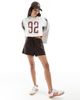 Cotton On Cotton On relaxed shorts in linen mix in brown - 1