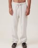 Cotton On Cotton On relaxed track pants in off-white - 3