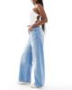 Cotton On Cotton On relaxed wide leg jeans in breeze blue - 3