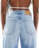 Cotton On Cotton On relaxed wide leg jeans in breeze blue - 4
