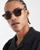 Cotton On Cotton On retro sunglasses in tortoiseshell-Brown - 1