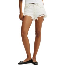 Cotton On Cotton On Saturday Low Rise Denim Cutoff Shorts