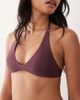 Cotton On Cotton On scoop neck bikini set in plum kiss shimmer-Purple - 3