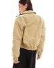 Cotton On Cotton On scout collared barn jacket in sandstone-Brown - 2