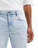 Cotton On Cotton On slim fit straight leg jean in washed blue - 4