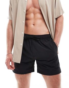 Cotton On Cotton On stretch swim shorts in black