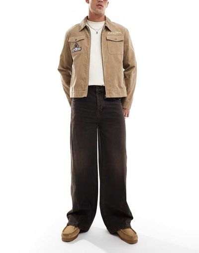 Cotton On Cotton On super baggy balloon jean in burnt black