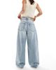 Cotton On Cotton On super baggy boyfriend jeans in Olsen blue - 2
