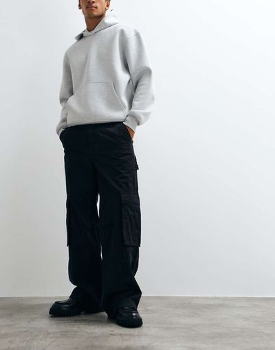 Cotton On Cotton On super baggy cargo pants in black