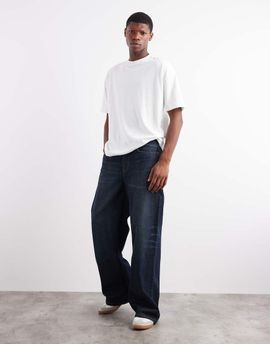 Cotton On Cotton On super baggy jeans in selvage worn blue