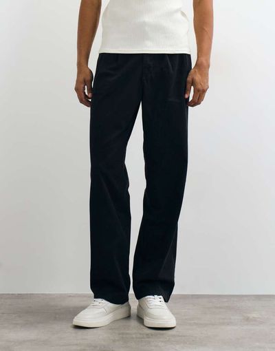 Cotton On Cotton On super baggy pleated trouser in black