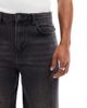 Cotton On Cotton On super baggy skater jeans in washed black denim - 4