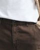 Cotton On Cotton On super baggy worker pants in chocolate cord-Brown - 4