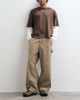 Cotton On Cotton On super baggy worker trouser in camel-NEUTRAL - 2
