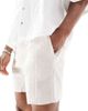 Cotton On Cotton On textured shorts in natural weave-Multi - 2
