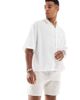 Cotton On Cotton On textured shorts in natural weave-Multi - 3