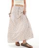 Cotton On Cotton On tiered maxi skirt in paisley stone-Multi - 4