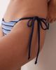 Cotton On Cotton On triangle bikini set in ella navy stripe-Multi - 2