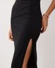 Cotton On Cotton On twist tee midi dress in black - 2