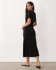 Cotton On Cotton On twist tee midi dress in black - 4