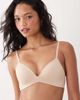 Cotton On Cotton On ultimate comfort wire free T-shirt bra in frappe-Neutral - 1