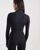 Cotton On Cotton On ultra soft contour zip up jacket in black - 4