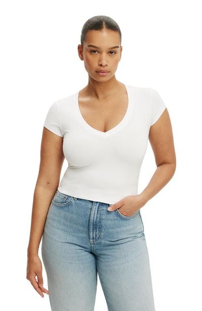 Cotton On Cotton On Women's All Day Deep V Ss Tee