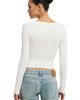 Cotton On Cotton On Women's Blake Scoop Henley Long Sleeve - 4