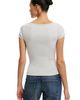 Cotton On Cotton On Women's Boatneck Cap Sleeve Tee - 3