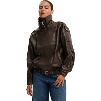 Cotton On Cotton On Women's Cove Biker Jacket