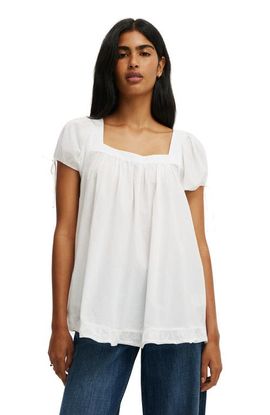 Cotton On Cotton On Women's Eliza Babydoll Tunic Top