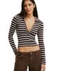 Cotton On Cotton On Women's Henley Long Sleeve Polo - 1