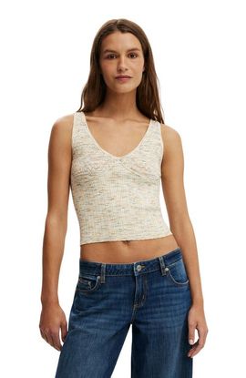 Cotton On Cotton On Women's Pointelle Knit Tank